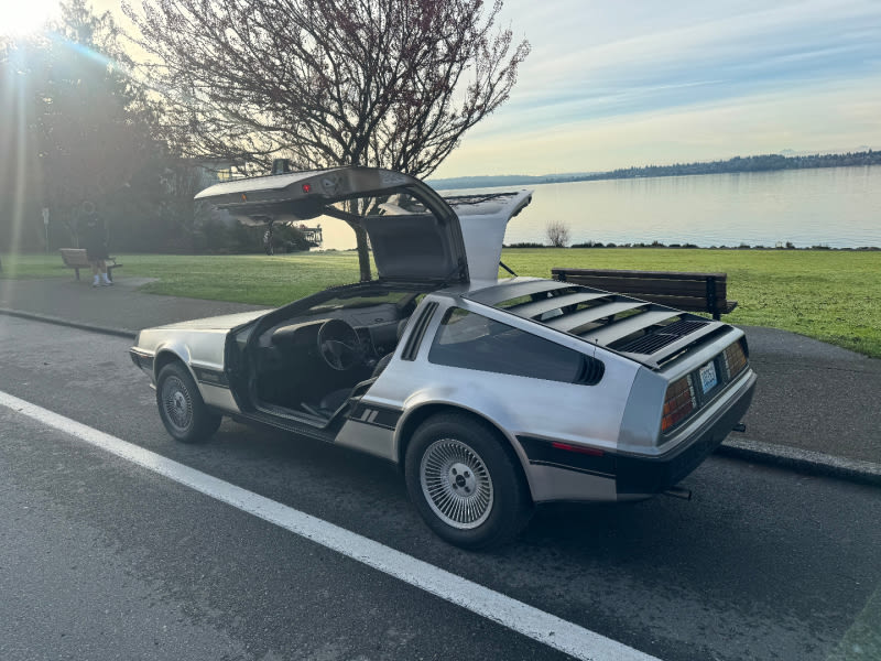 Delorean DMC12  1981 price $0