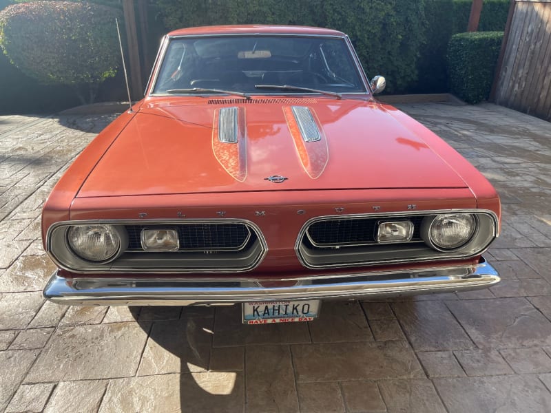 Plymouth Barracuda Formula S 1967 price $58,500