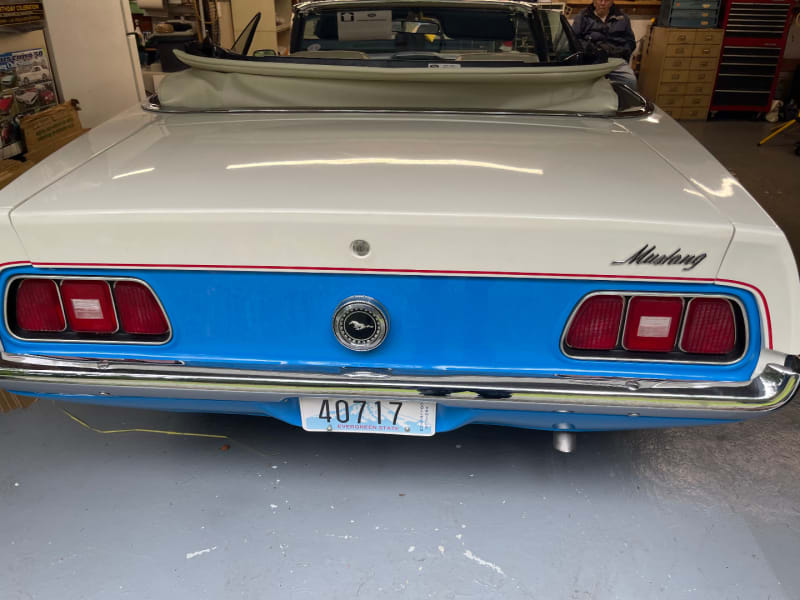 Ford Mustang 1972 price $110,000