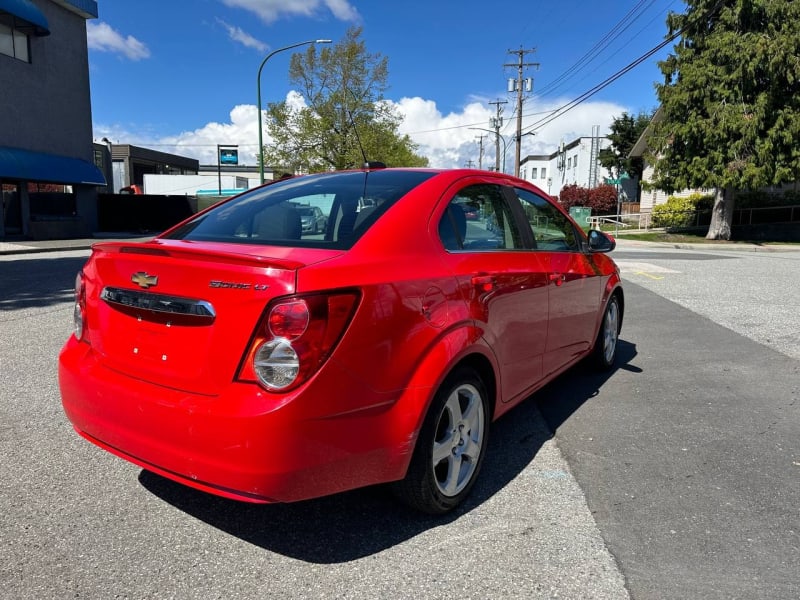 Chevrolet Sonic 2015 price $7,800