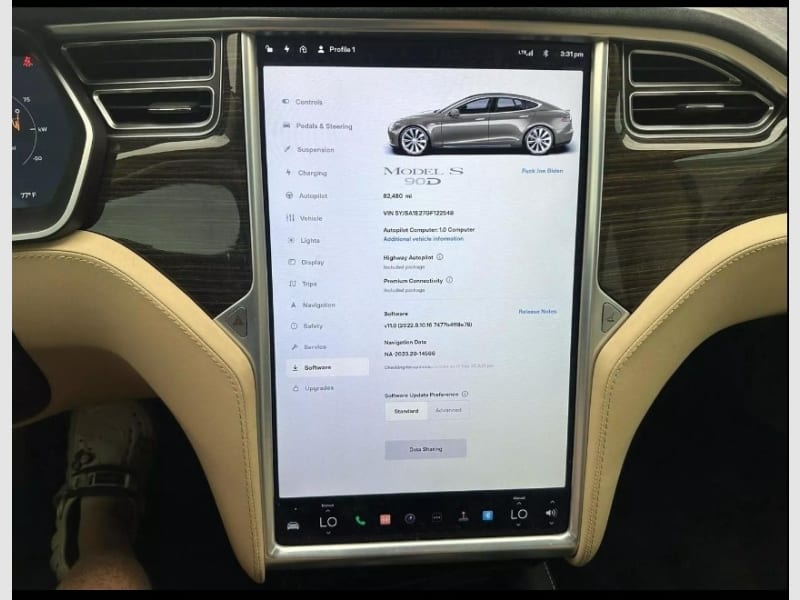Tesla Model S 2016 price $23,777
