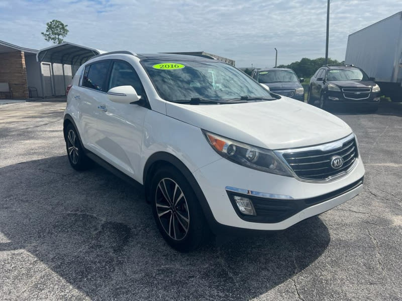 Used 2016 Kia Sportage SX with VIN KNDPC3A64G7840326 for sale in Dade City, FL