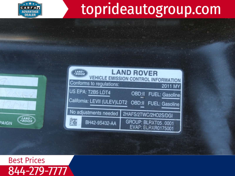 Land Rover Range Rover 2011 price $11,995