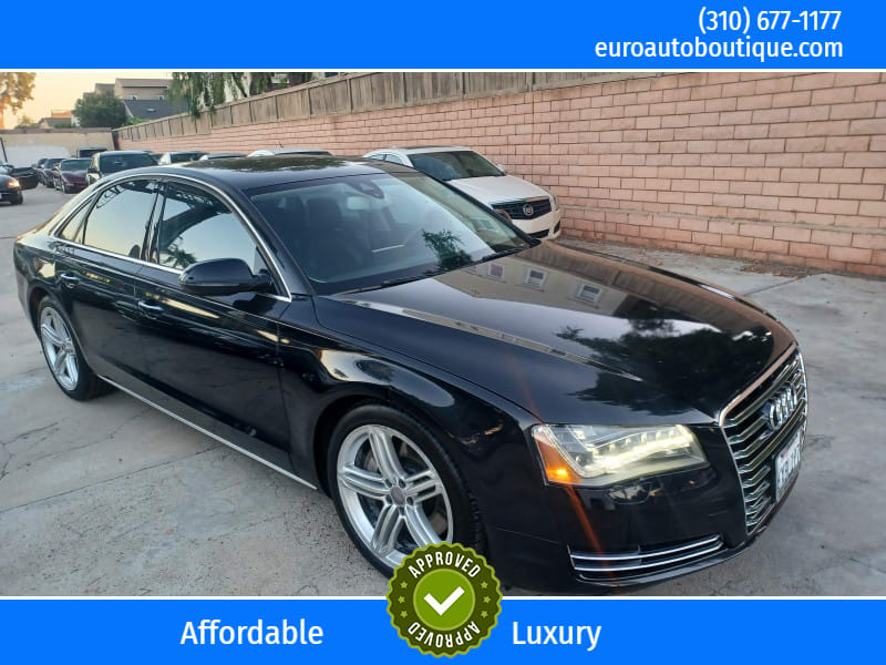 Audi A8 2012 price $0