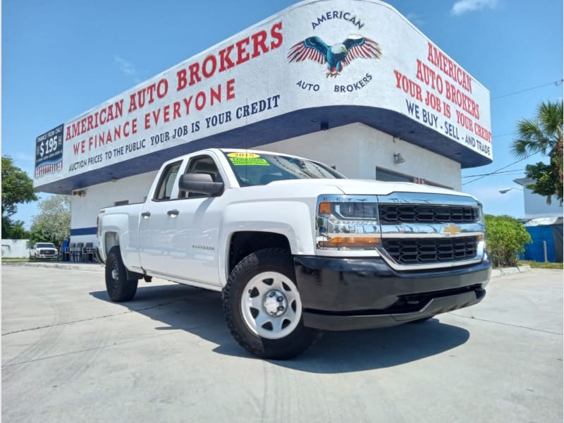 Chevrolet Silverado 1500 2018 price $16,995