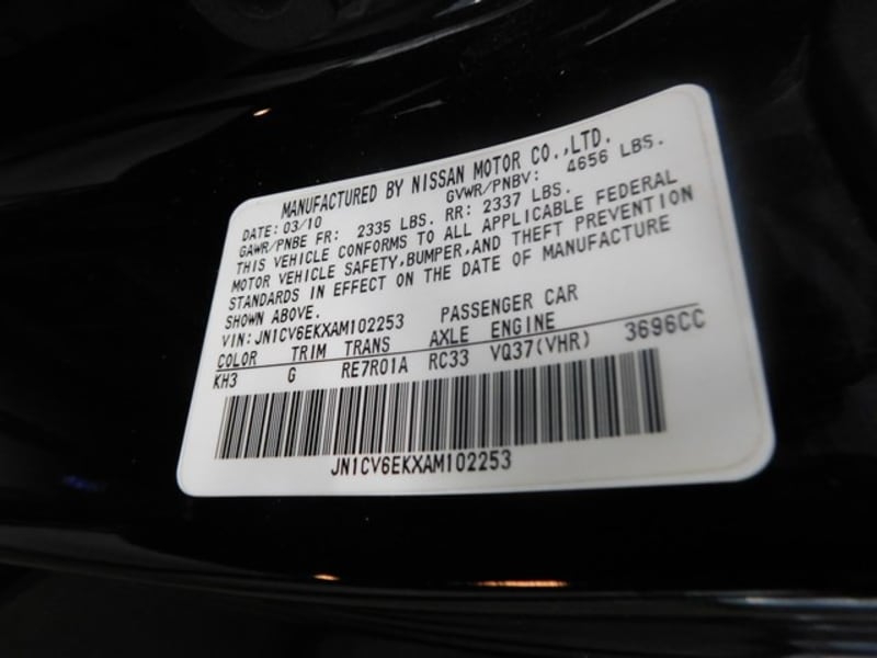 Infiniti G37 Coupe 2010 price $10,995