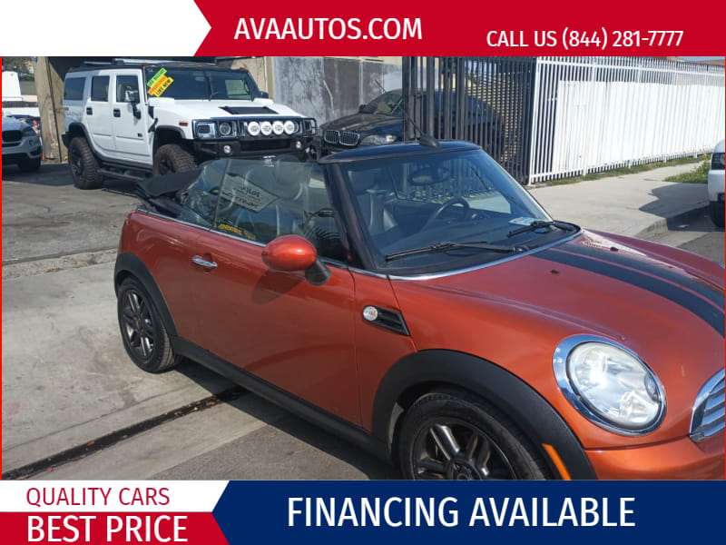 Mini Cooper Convertible 2011 price $8,495