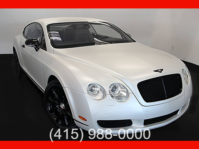 Bentley Continental GT **PEARL WHITE WRAP** 2005 price $37,990