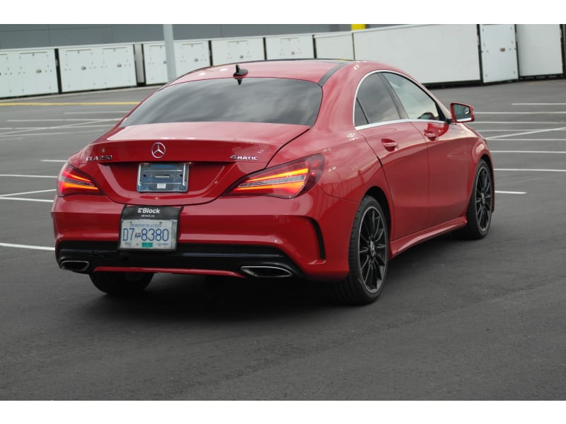 Mercedes-Benz CLA 2018 price $21,900