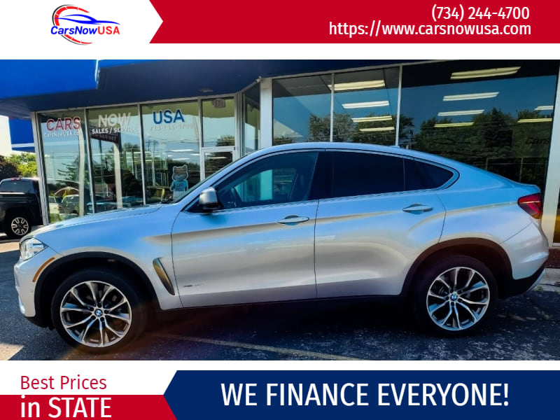 BMW X6 2017 price $29,955