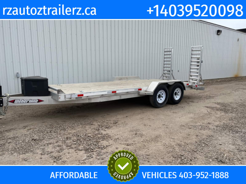 Weberlane aluminum deck trailer 2023 price $13,900