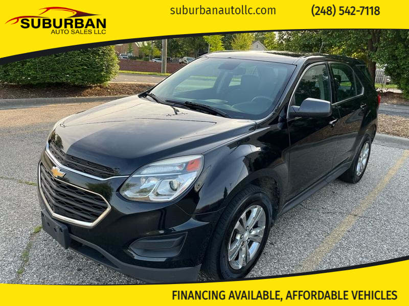 Chevrolet Equinox 2016 price $9,995