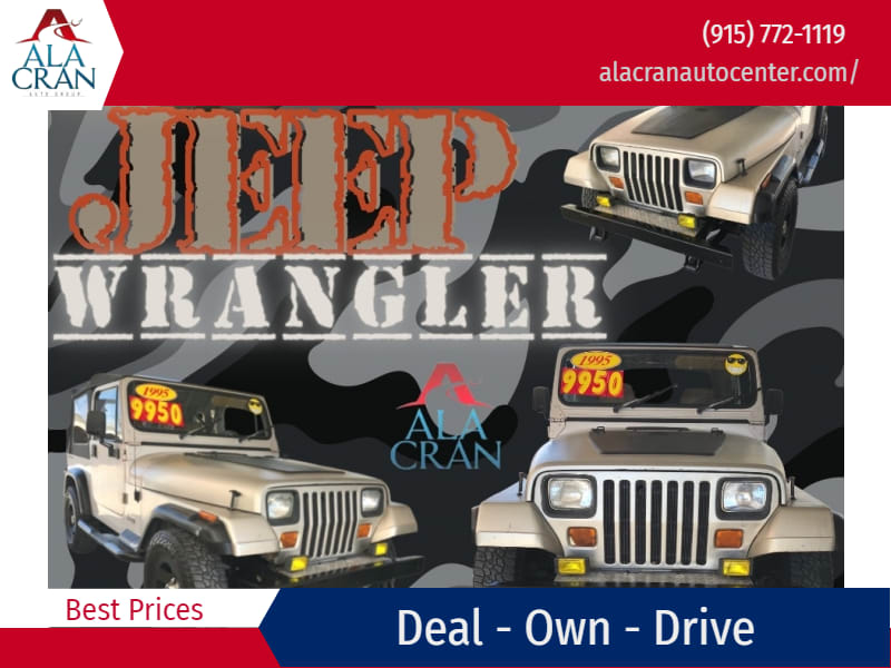 Jeep Wrangler 1995 price $9,450