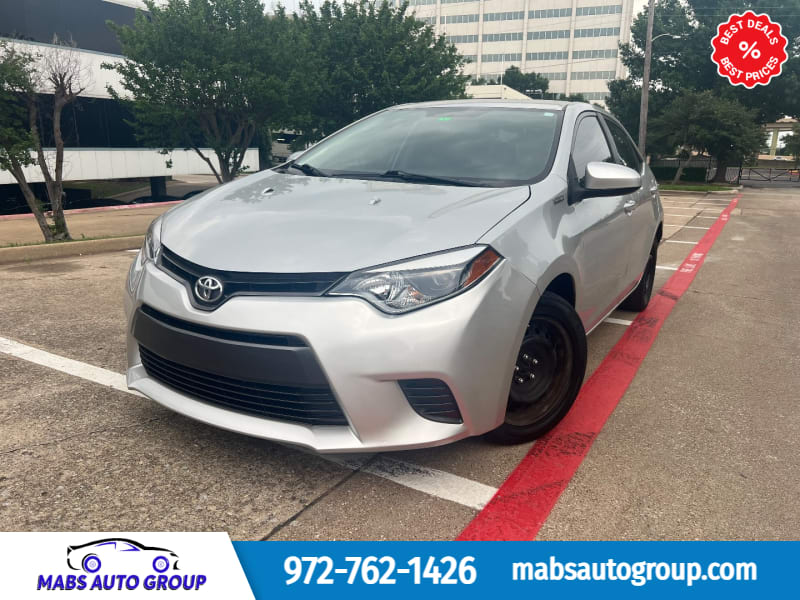 Toyota Corolla 2016 price $12,999