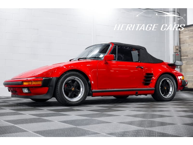 Porsche 911 Turbo Cabriolet M505 Slant Nose 1987 price $235,000