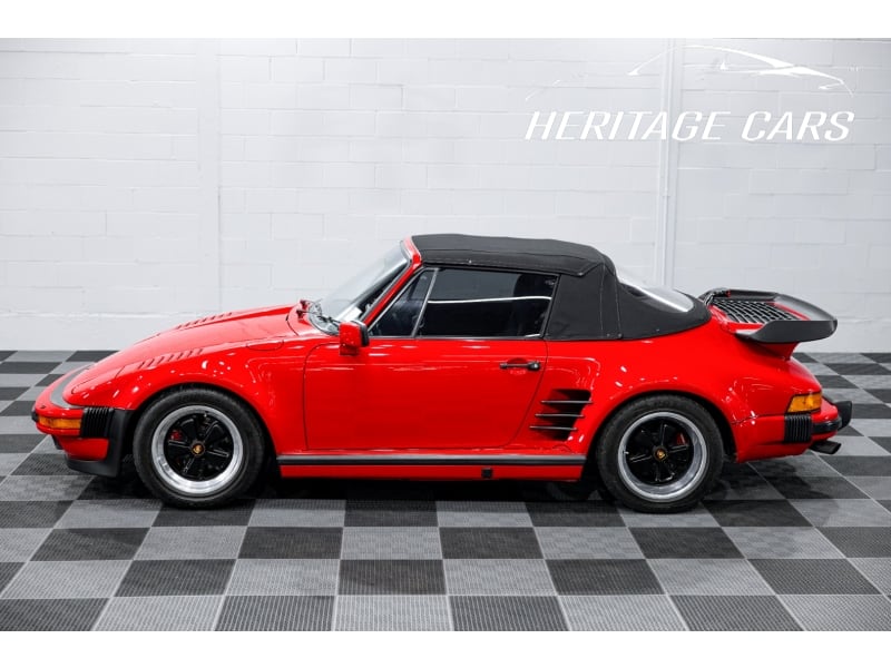 Porsche 911 Turbo Cabriolet M505 Slant Nose 1987 price $235,000