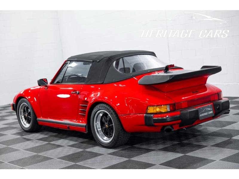 Porsche 911 Turbo Cabriolet M505 Slant Nose 1987 price $235,000