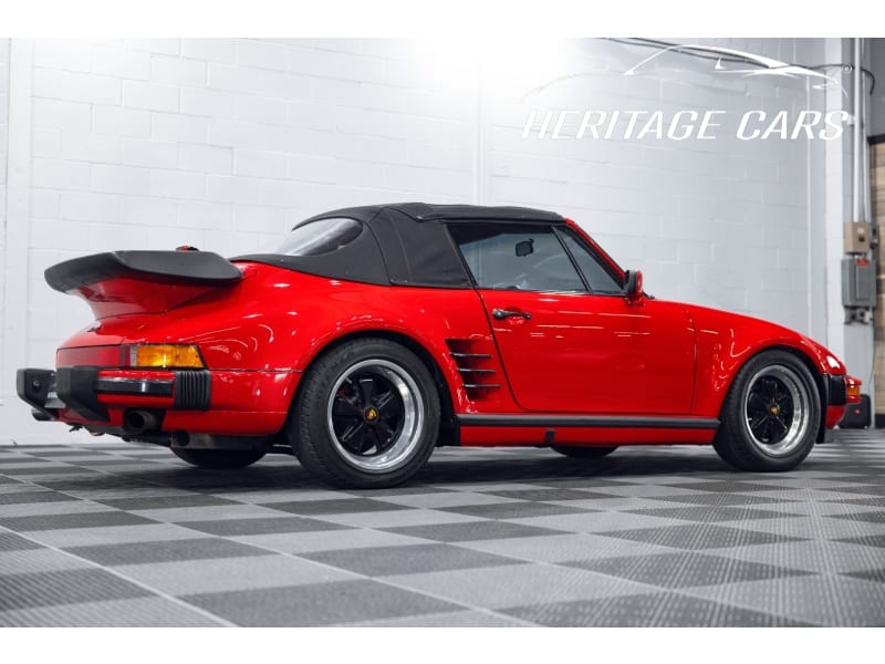 Porsche 911 Turbo Cabriolet M505 Slant Nose 1987 price $235,000