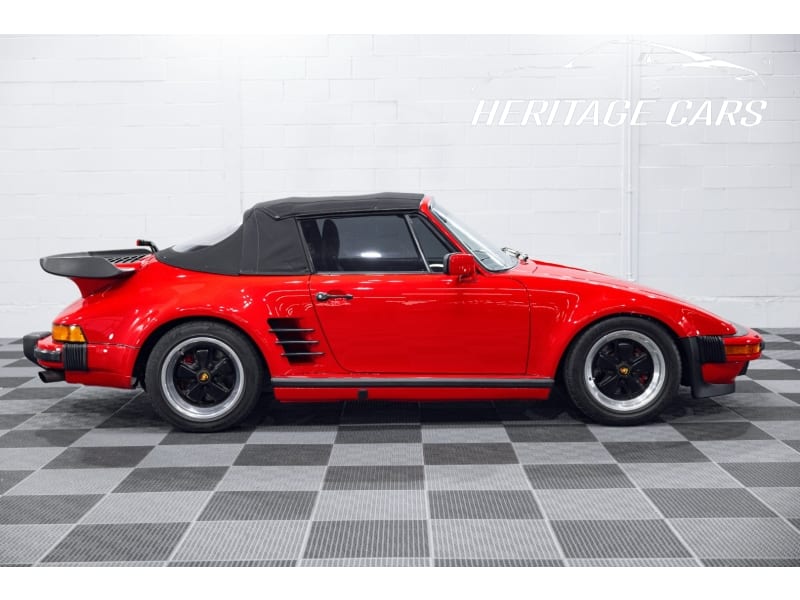 Porsche 911 Turbo Cabriolet M505 Slant Nose 1987 price $235,000