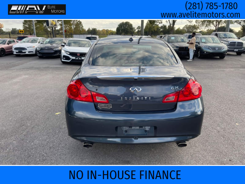 Infiniti G25 Sedan 2011 price $8,995