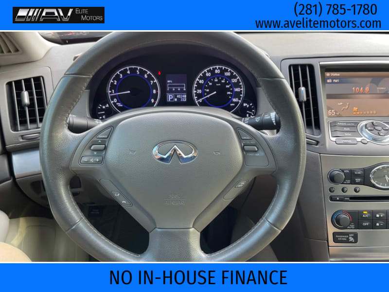 Infiniti G25 Sedan 2011 price $7,999