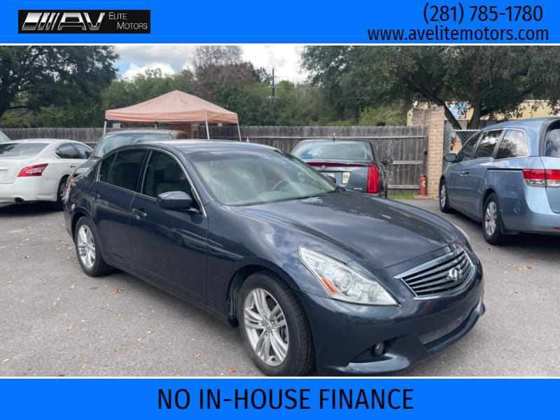 Infiniti G25 Sedan 2011 price $8,500