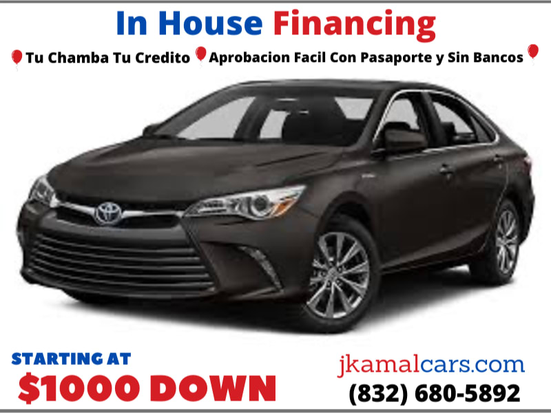 Toyota Camry 2017 price $2,800 Down