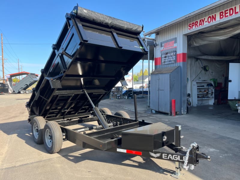 6X12 Dump 10k Deluxe Eagle Trailer 2024 price $9,450