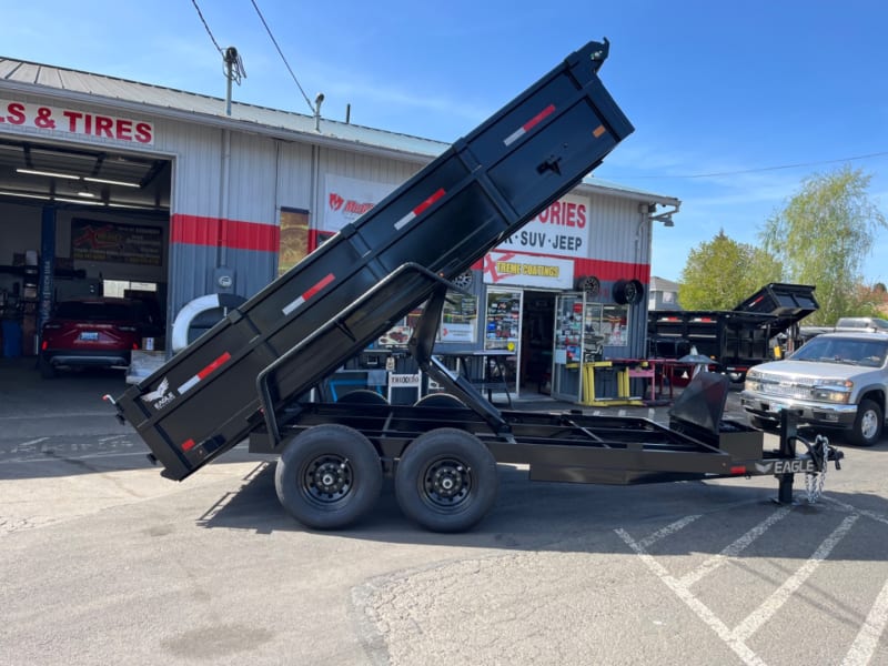 Dump Trailers 7x14 Black Hawk Dump 2024 price $10,850