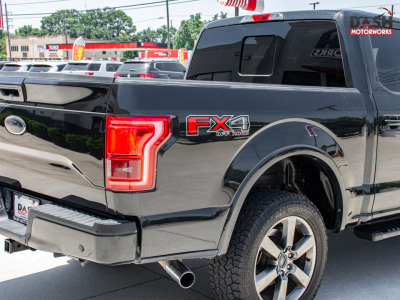 Ford F-150 Lariat SuperCrew 4WD Navigation Panoramic Le 2015 price $26,750