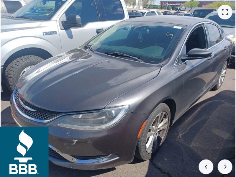 Chrysler 200 2016 price $8,500