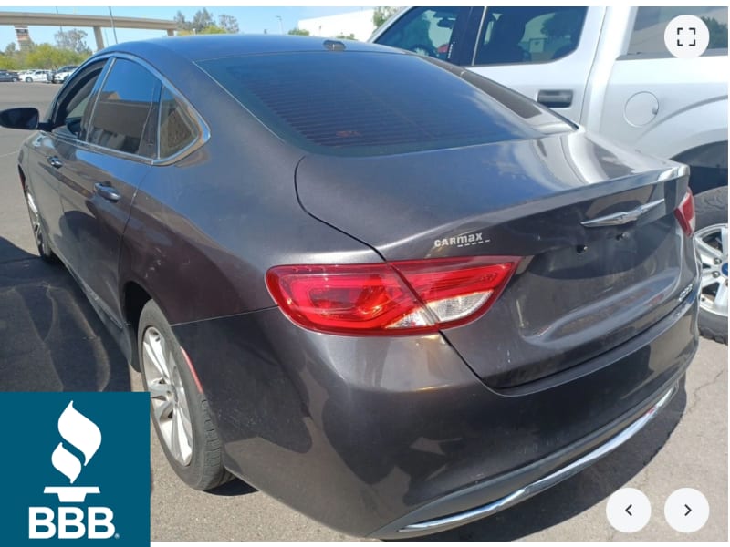 Chrysler 200 2016 price $8,500