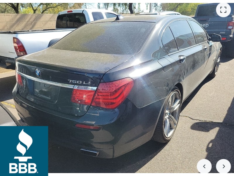 BMW 7-Series 2012 price $13,000