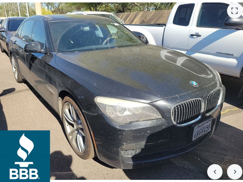 BMW 7-Series 2012 price $13,000