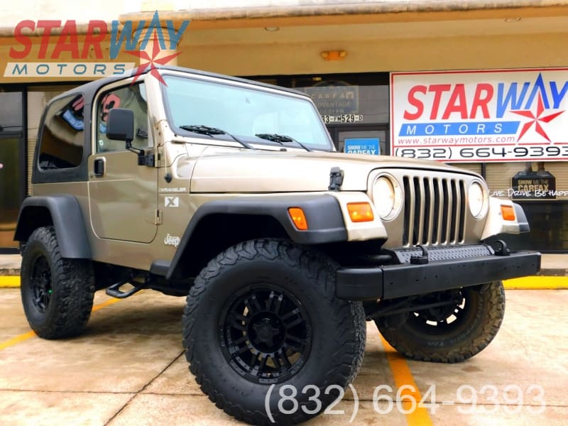 Jeep Wrangler 2002 price $13,995