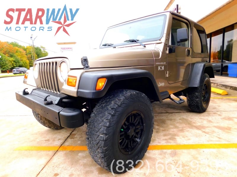 Jeep Wrangler 2002 price $13,995