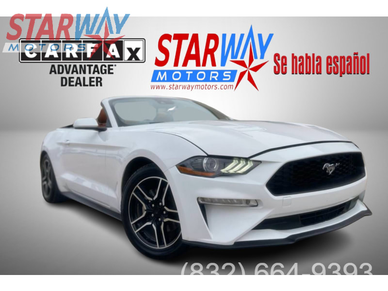 Ford Mustang 2021 price $18,800