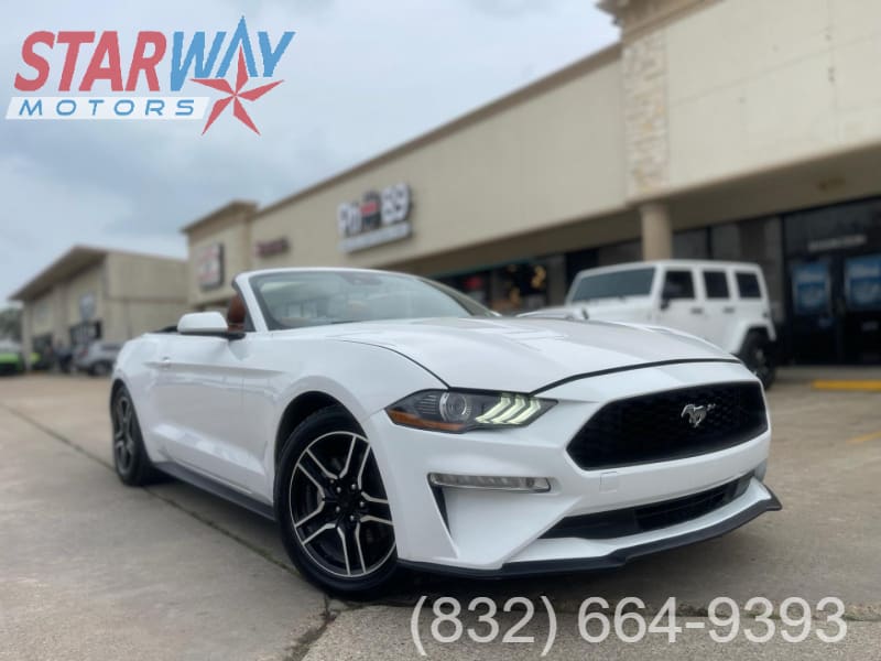 Ford Mustang 2021 price $18,750