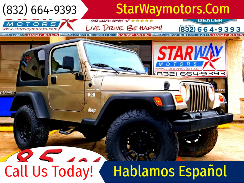 Jeep Wrangler 2002 price $13,995