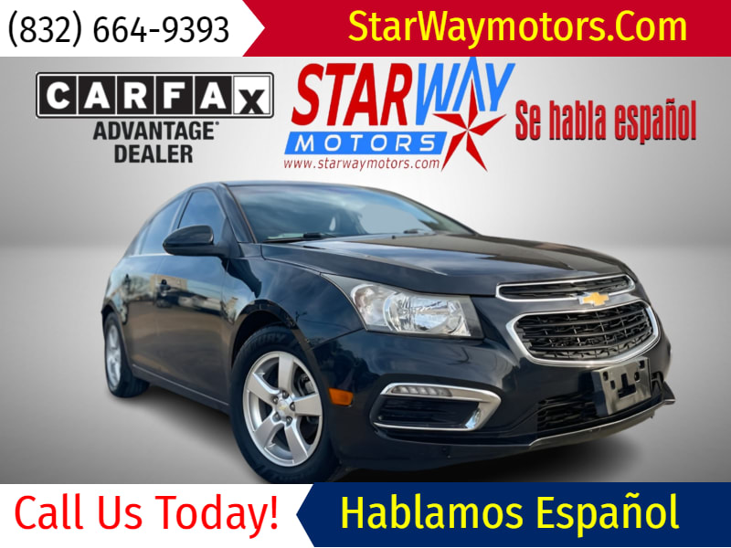 Chevrolet Cruze 2015 price $7,996