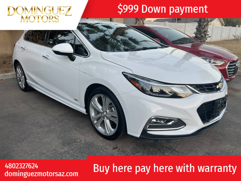 Chevrolet Cruze 2017 price $17,499