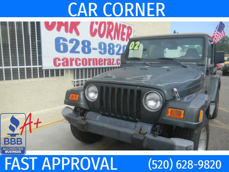 Jeep Wrangler 2002 price $8,999