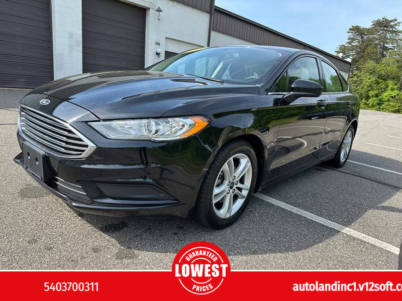 FORD FUSION 2018 price $8,999