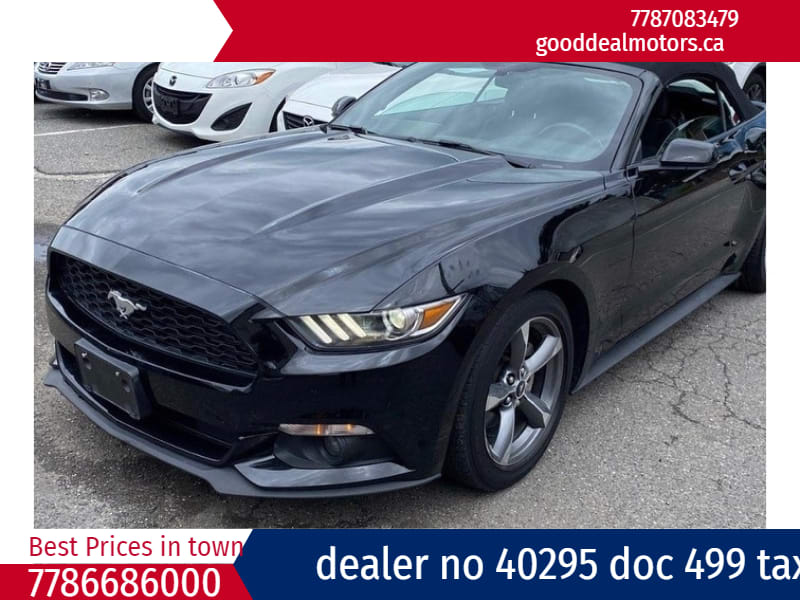 Ford Mustang 2016 price $28,999