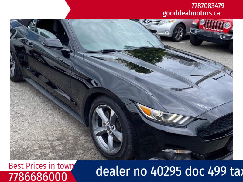 Ford Mustang 2016 price $28,999