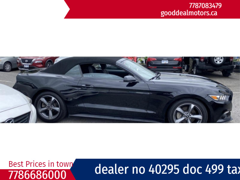 Ford Mustang 2016 price $28,999