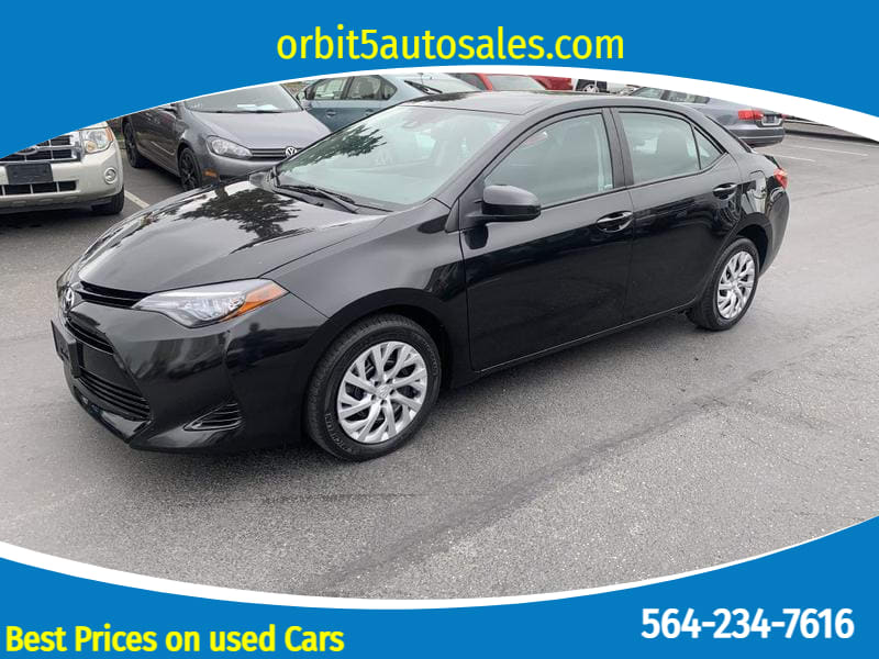 TOYOTA COROLLA 2018 price $13,000