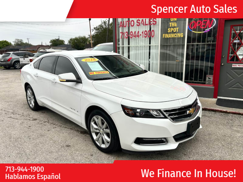 Chevrolet Impala 2018 price $19,995