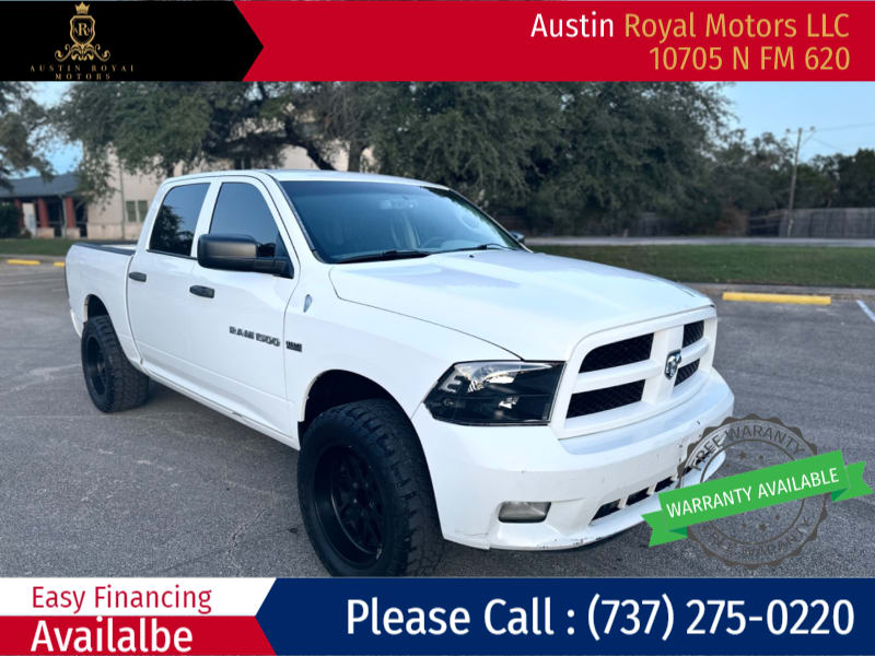 RAM 1500 2012 price $10,800