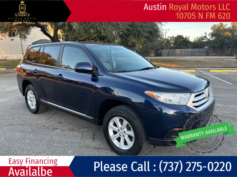 Toyota Highlander 2012 price $11,500